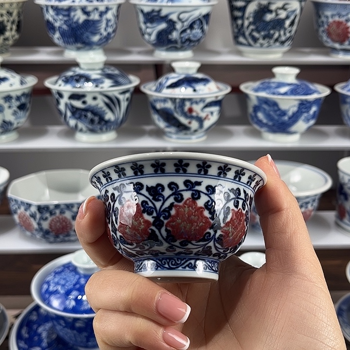 景德镇溪山居手工手绘