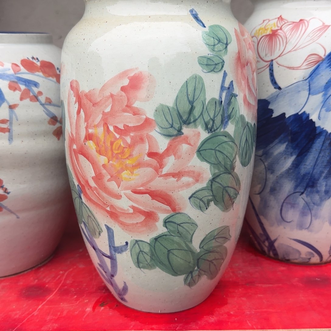 陶瓷微瑕景德镇手工花器