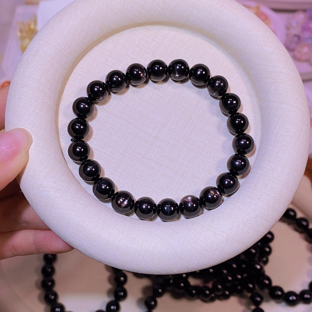 漫***语手链水晶未镶嵌8m金运石