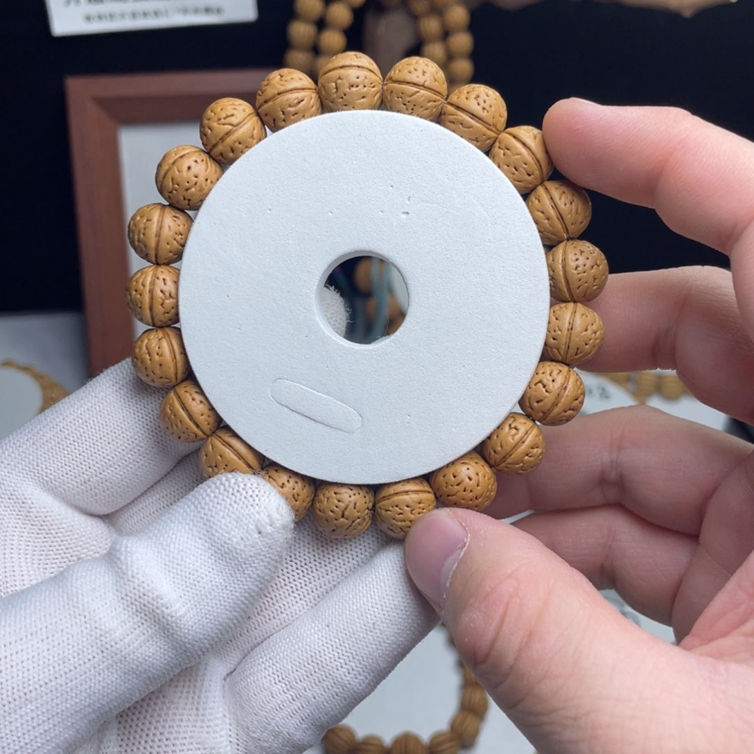 桃核手串时*机12+毕业脐中脐