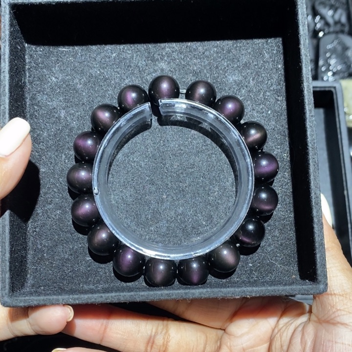 黑曜岩手链未镶嵌用****1