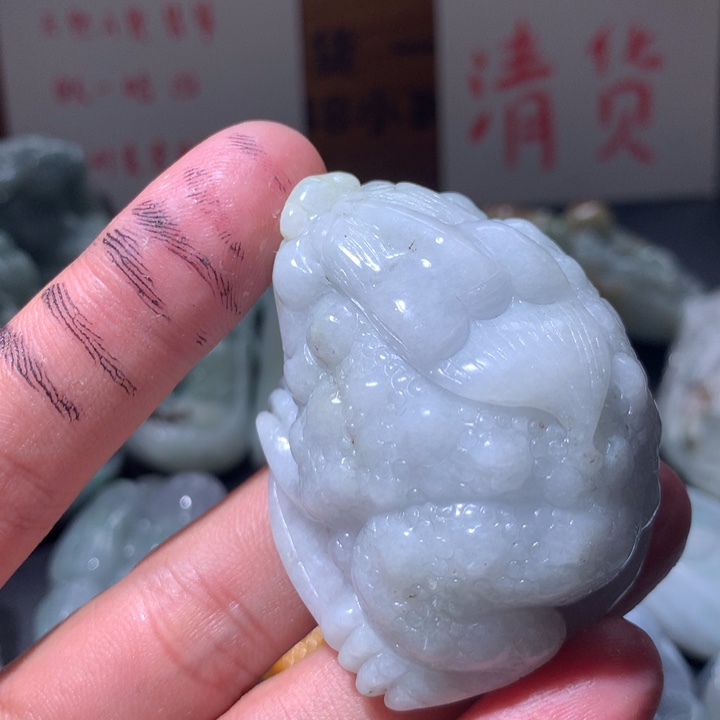 翡翠未镶嵌颈饰保真天然a货翡翠