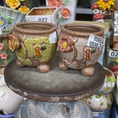 【闪购商品】红陶粗陶材质多肉花盆