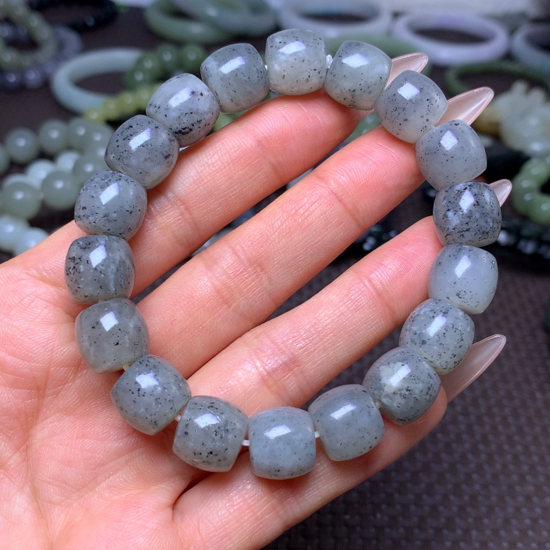 未镶嵌手串和田玉卡12