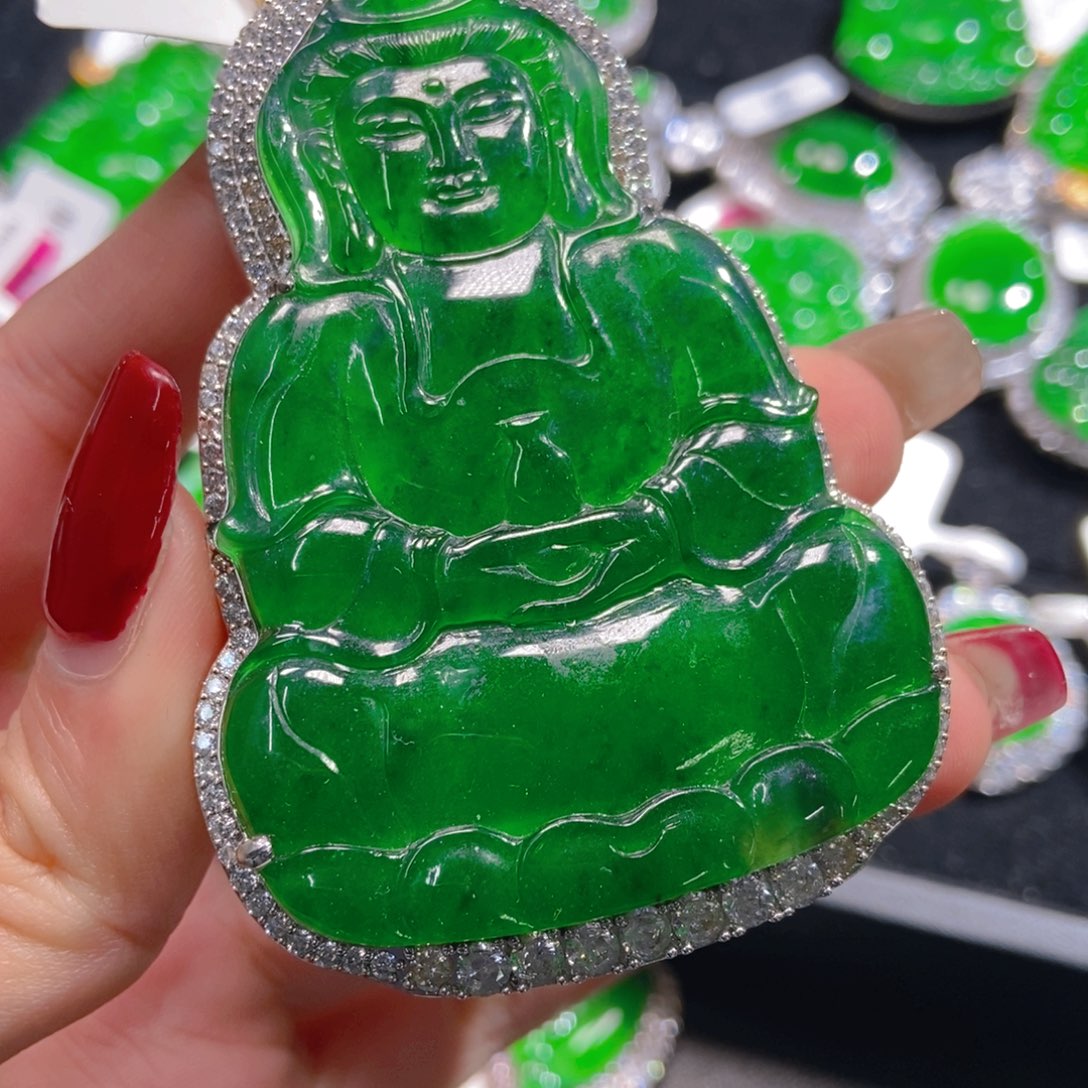 翡翠吊坠(不含链)未镶嵌