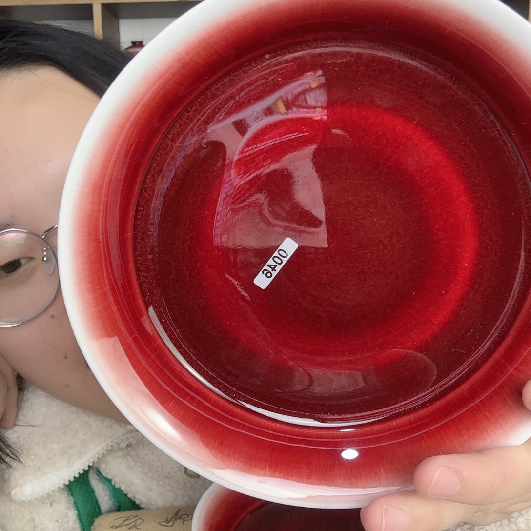 瓷片景德镇郎红陶瓷