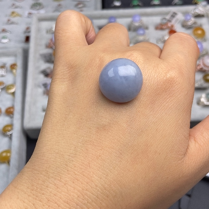 翡翠散珠裸石蛋面