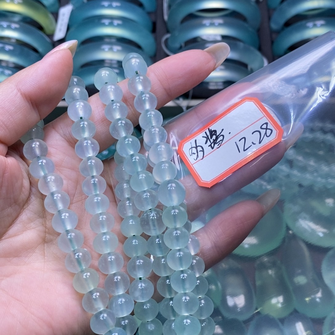 多***酱蛇纹石玉未镶嵌手镯