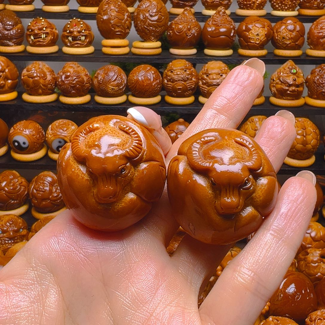 橄榄核手串/手链扭转乾坤一对