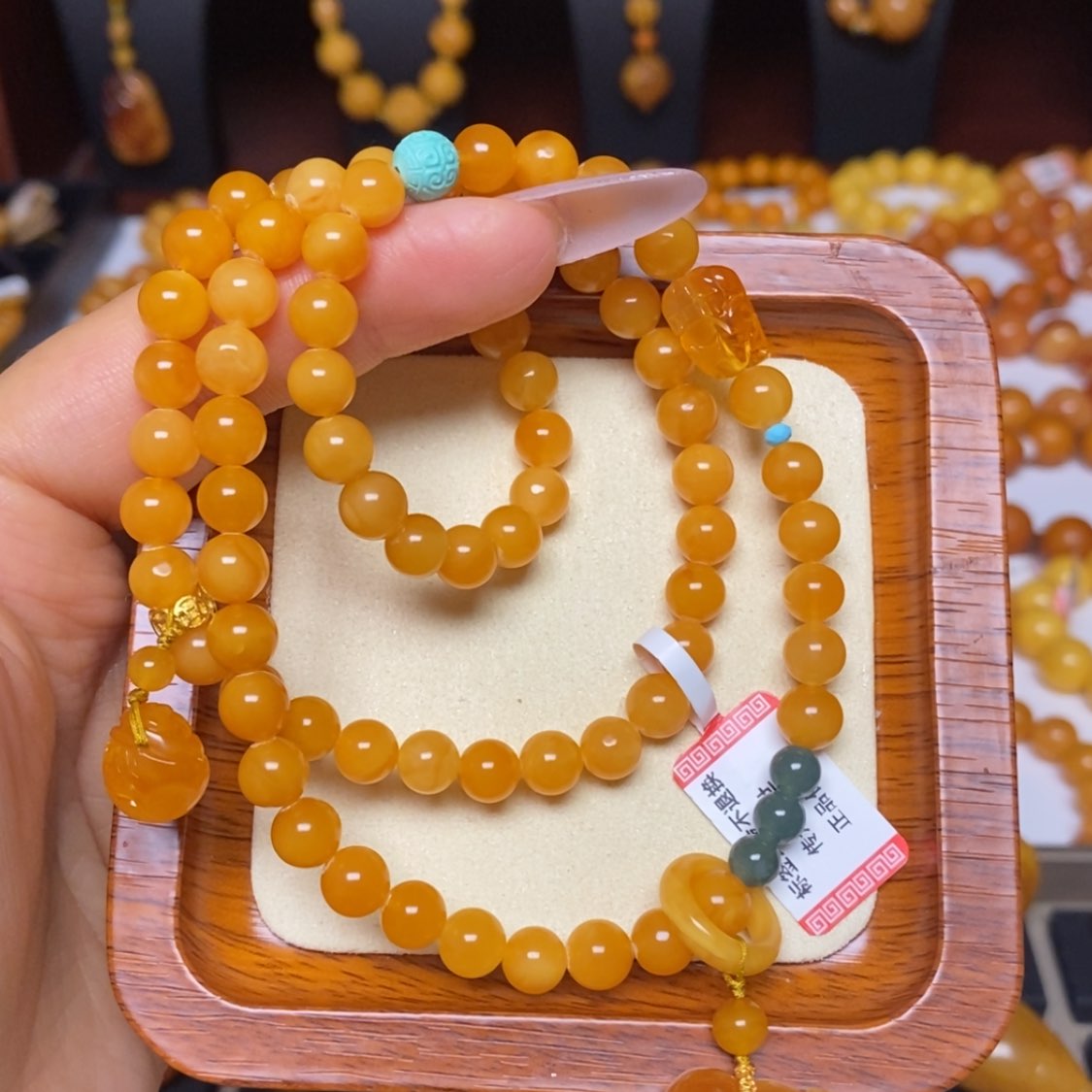 【闪购商品】蜜蜡手链未镶嵌手串