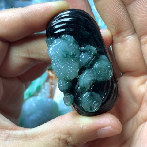 翡翠未镶嵌颈饰天然缅甸翡翠a货