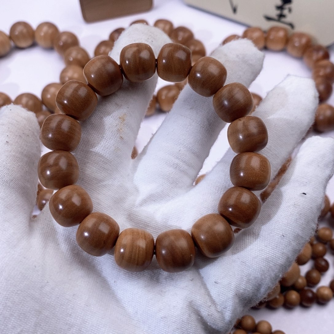 檀香木手串/手链横纹黑肉老料全品福利1314