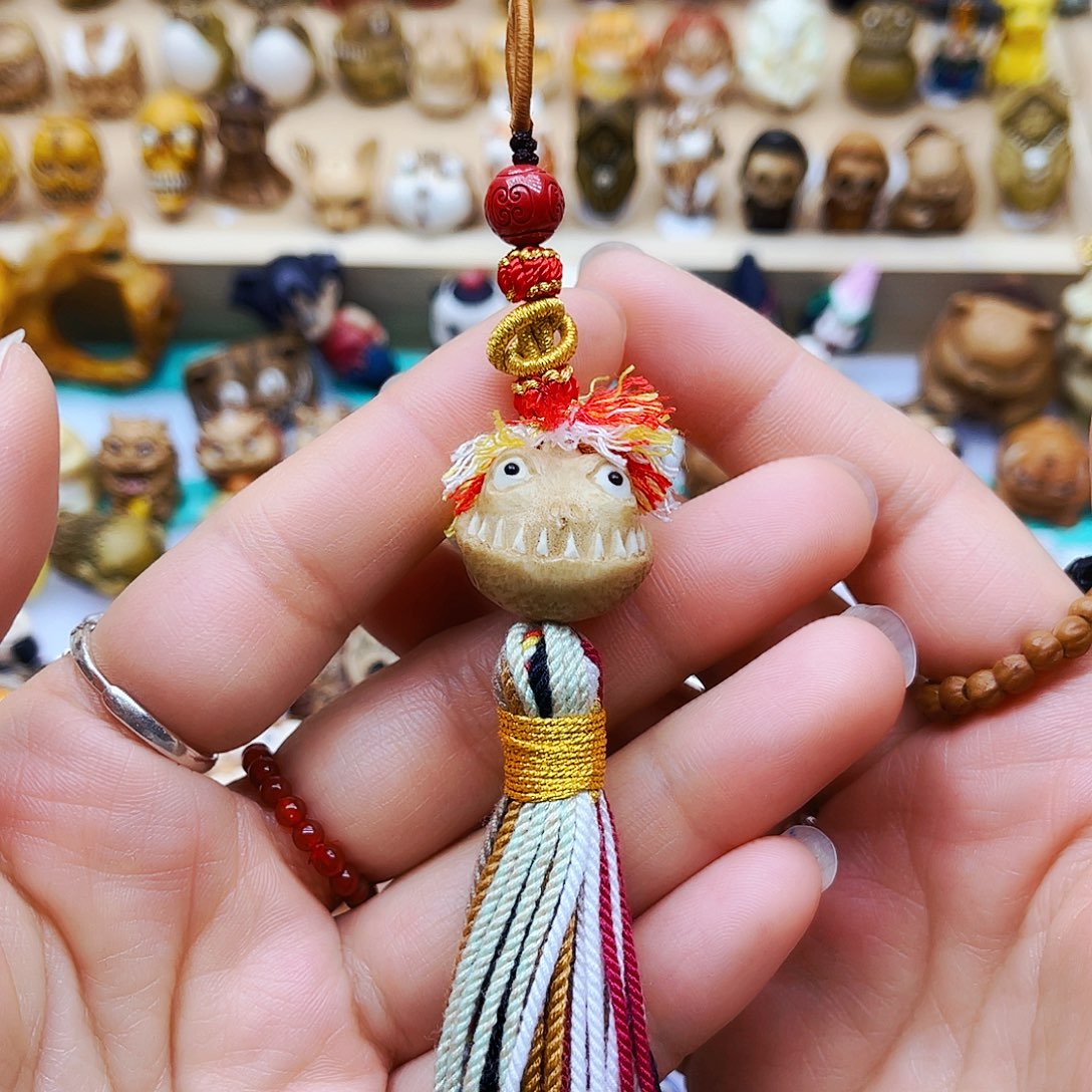 鹿骨手串/手链手工雕刻配饰