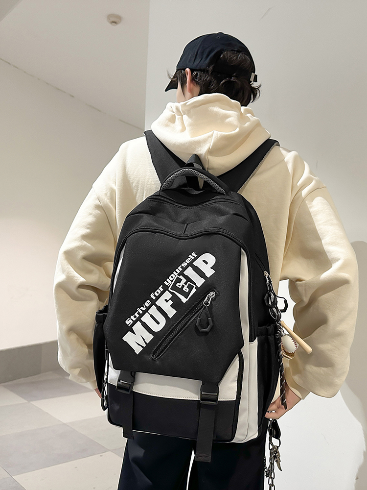 编码870-879孤品新款书包大容量双肩学生包专用百搭潮流