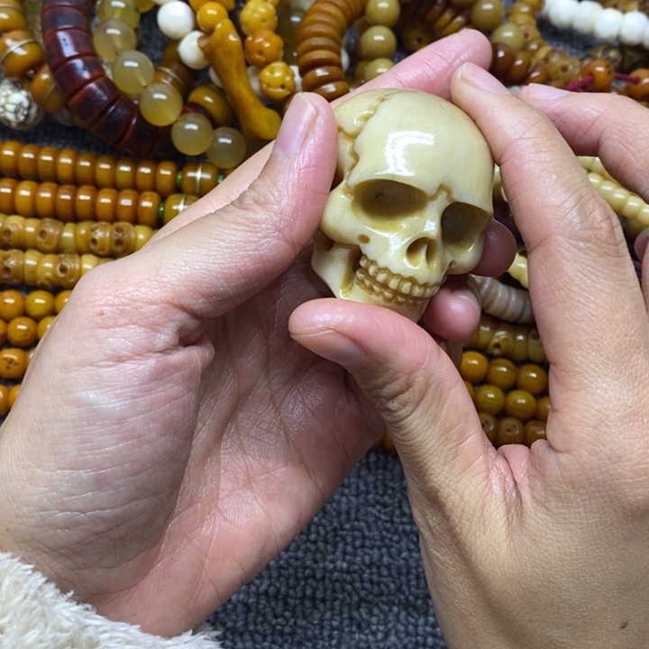 @***a鹿骨把件鹿骨把件