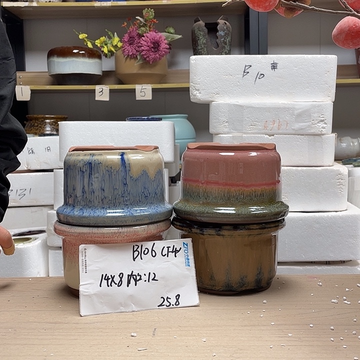 粗陶多肉花盆微瑕106