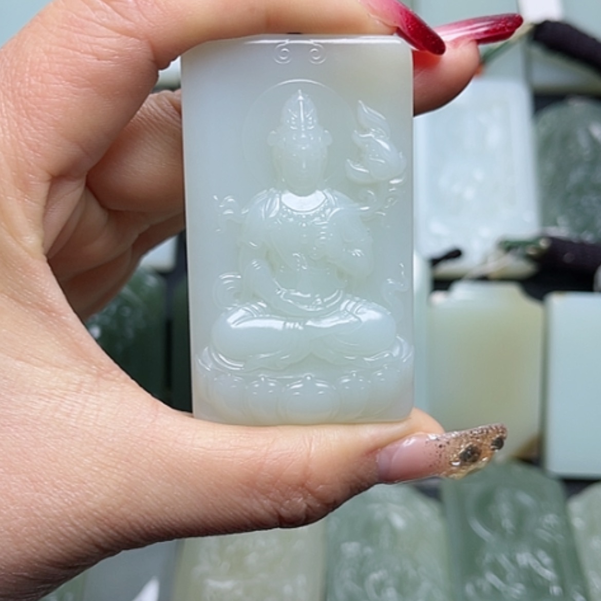 【闪购商品】和田玉颈饰未镶嵌乐**中