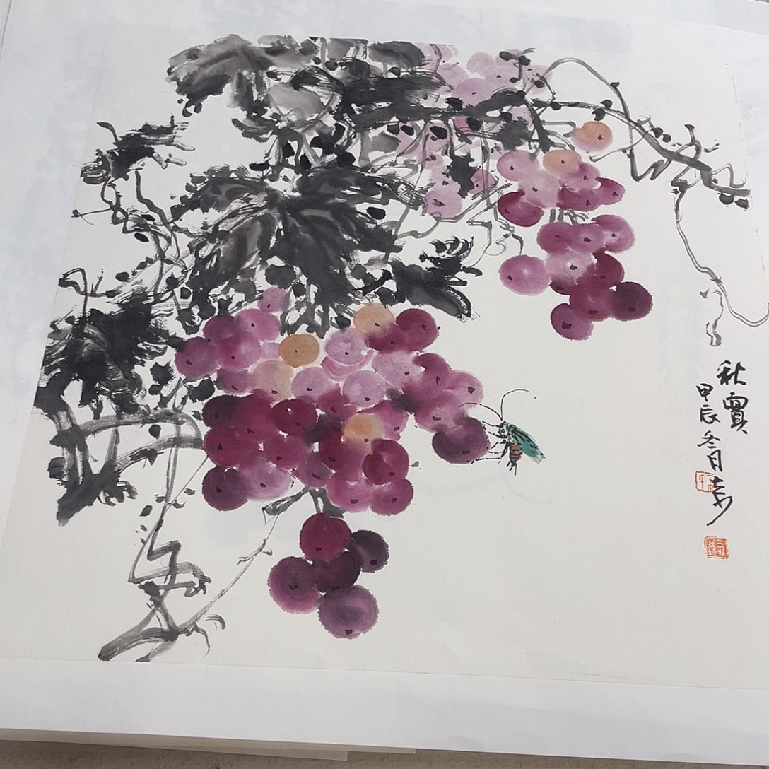 姜奇老师花鸟作品50×50