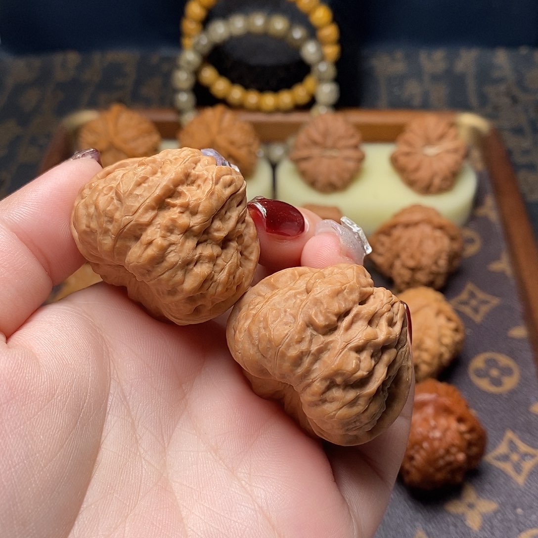 桃核把件猜*全品38蛙饼