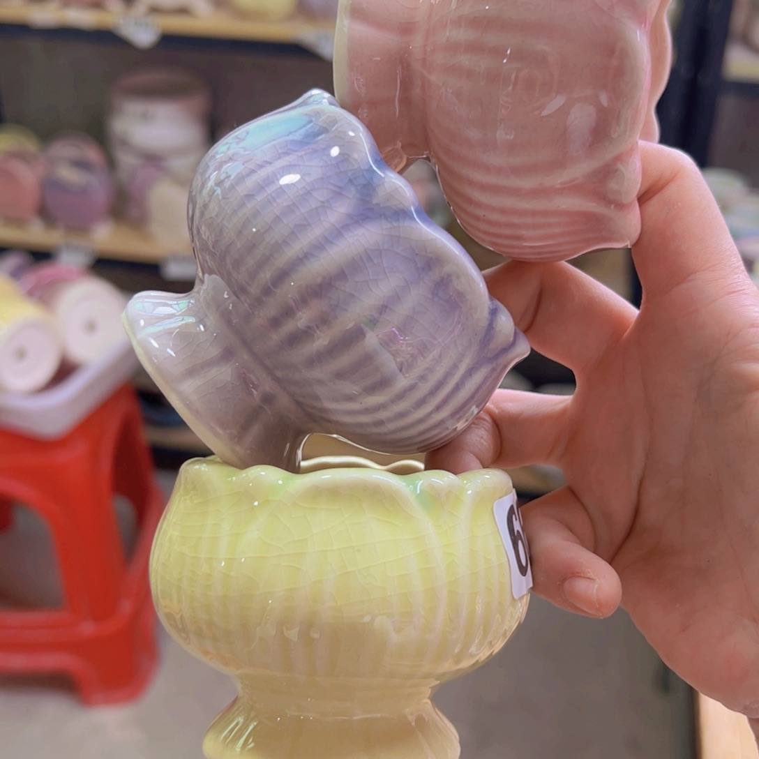 陶瓷花盆当场凑满12包邮