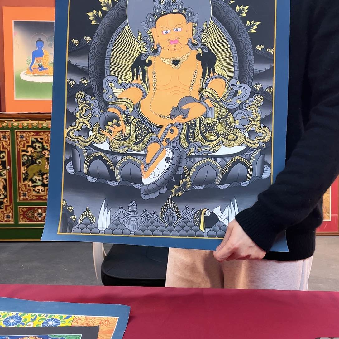 装裱画40×60黄财纯手绘