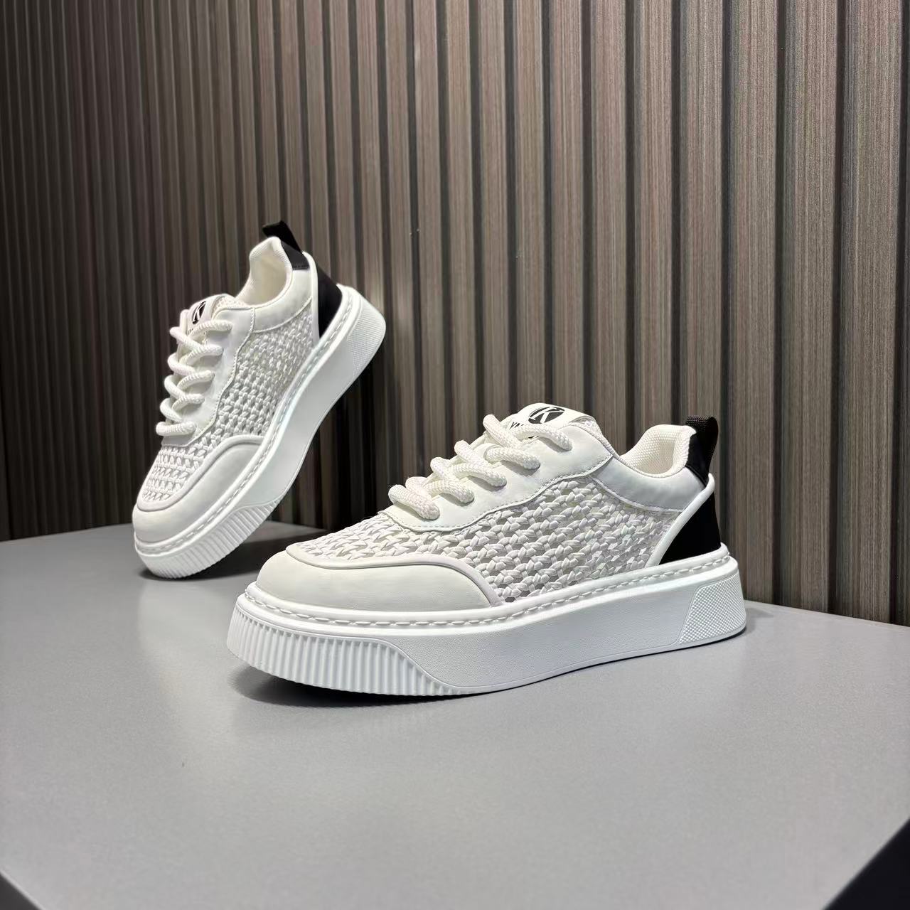 鞋子男款夏季单网透气小白鞋2025新款爆款时尚百搭运动休闲板鞋