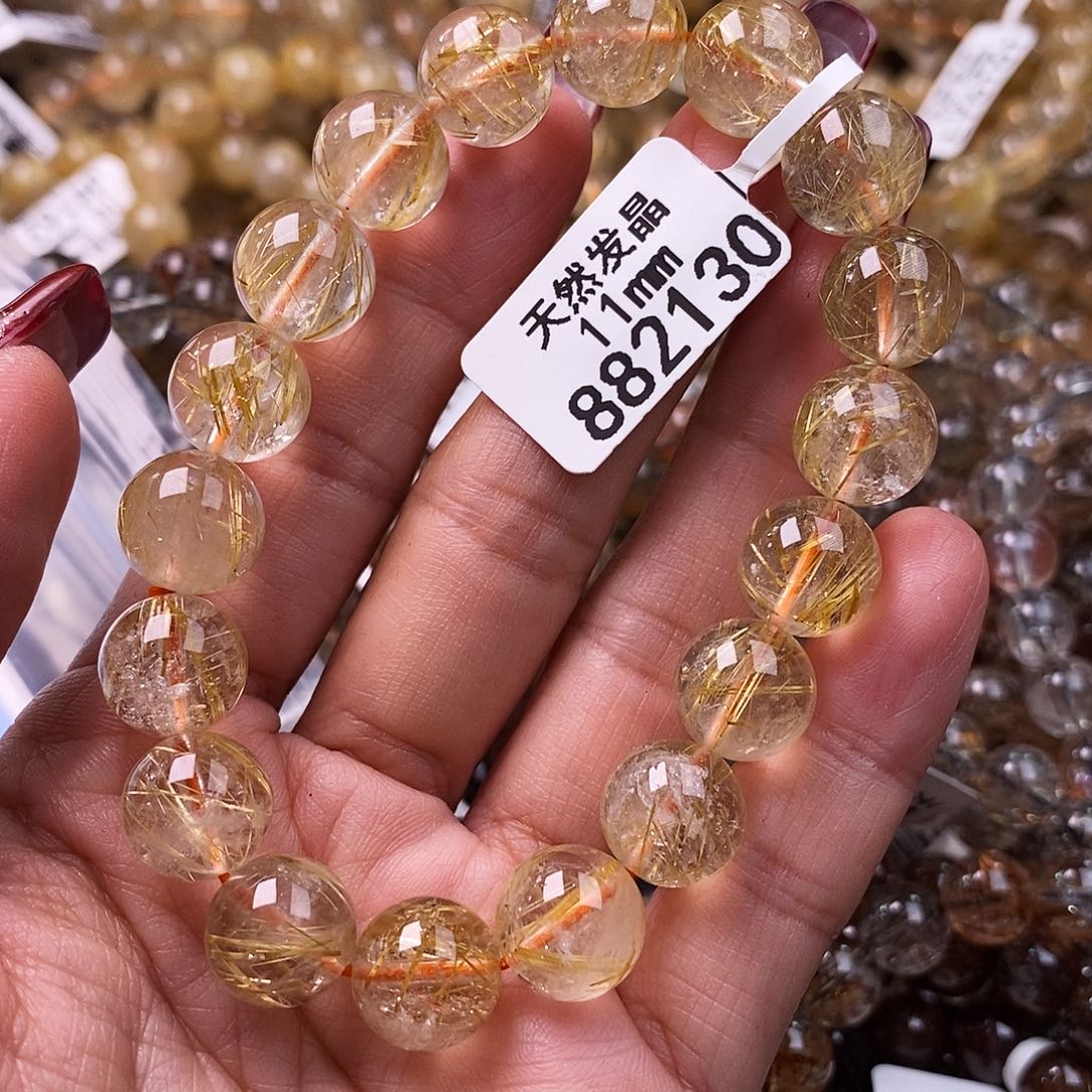 水晶手链未镶嵌水