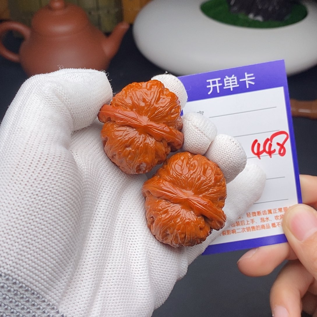 文玩核桃把件41元宝448