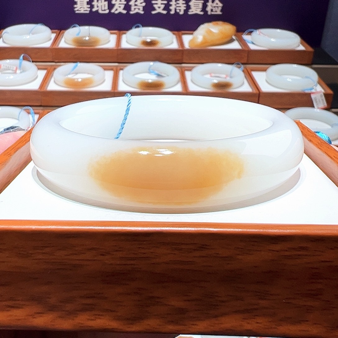 和田玉手镯 57 58未镶嵌