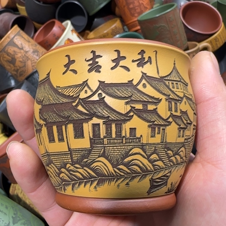 茶杯紫砂全手工制作工艺