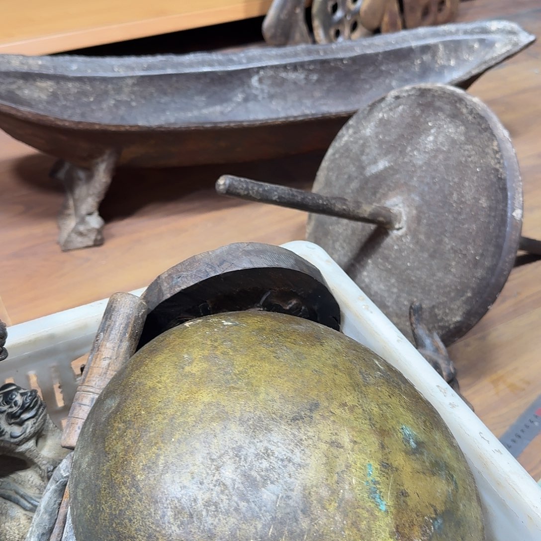 中***杨一物一图，工艺品，