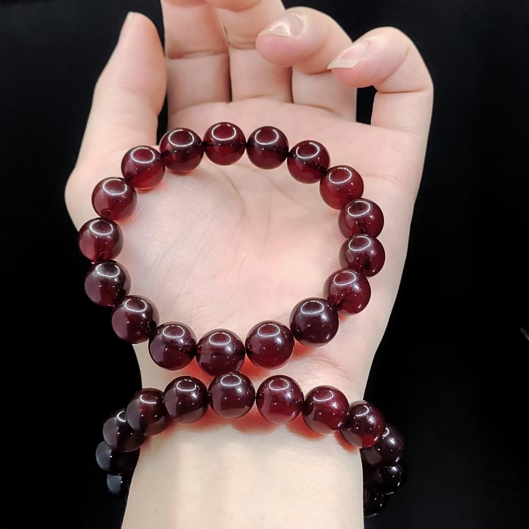 【康康严选】血珀琥珀单圈手串Z13【多样性发其一】约11mm+