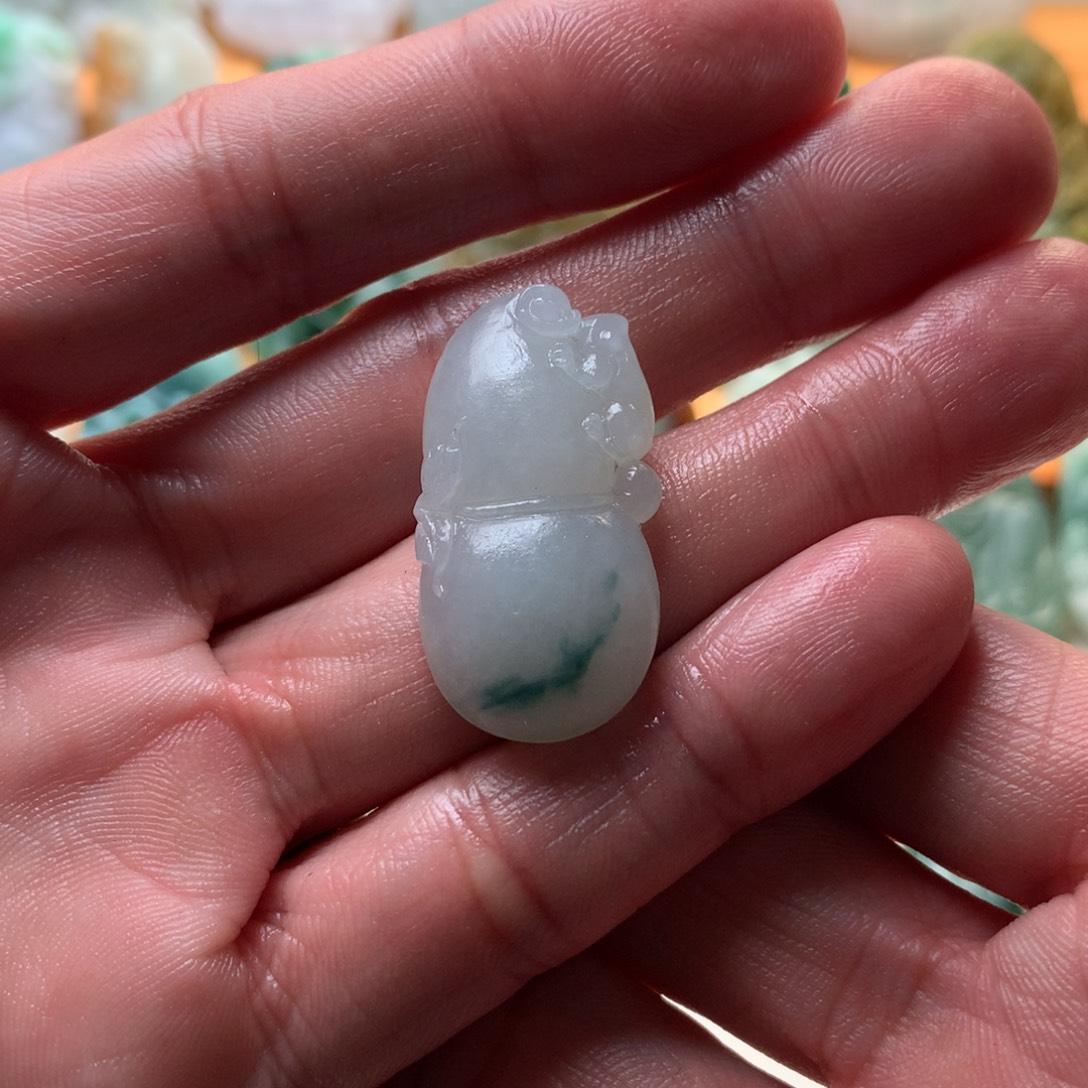 定制翡翠未镶嵌葫芦