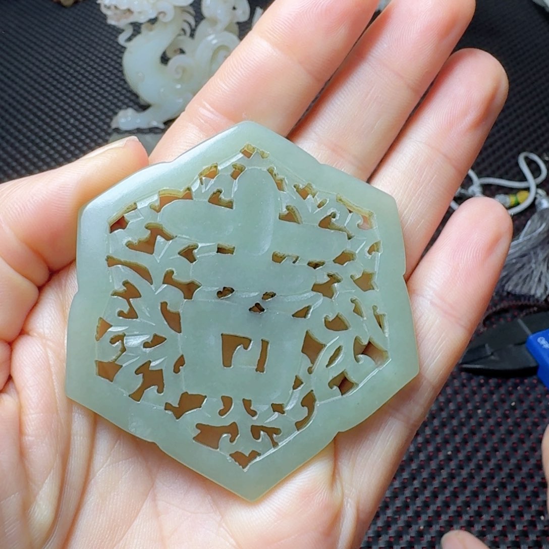 和田玉挂件未镶嵌