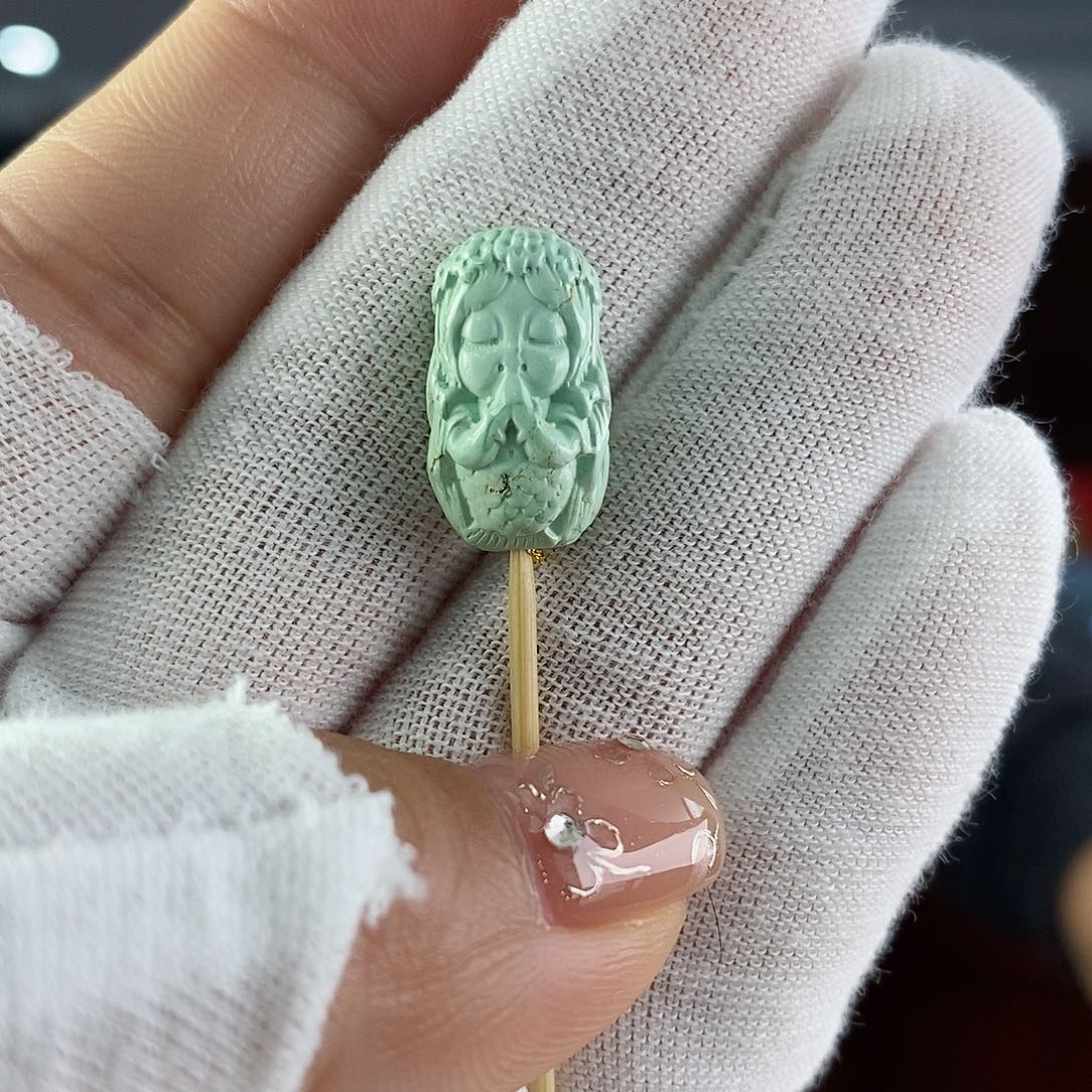 绿松石珠宝奇石未镶嵌