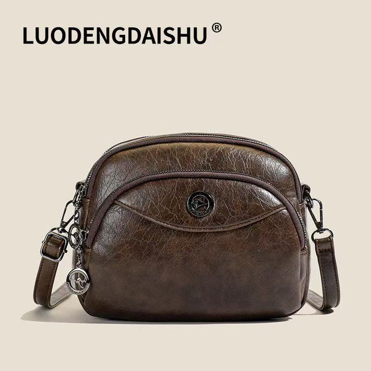 新款时尚潮流女包7838咖色