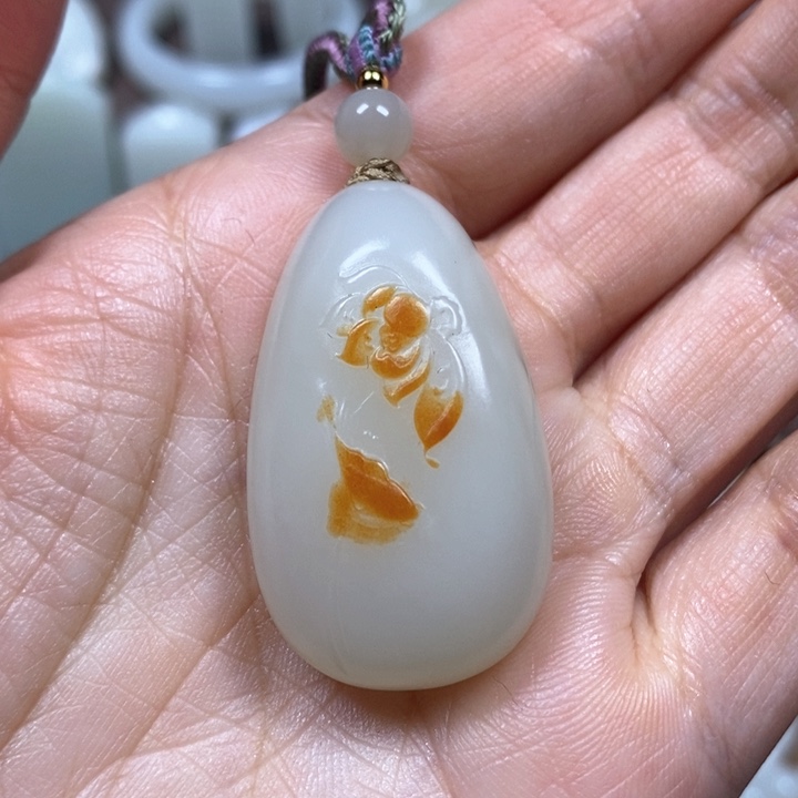 和田玉挂件未镶嵌