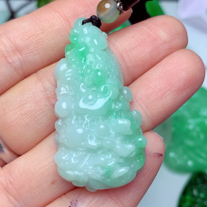 翡翠吊坠(不含链)未镶嵌