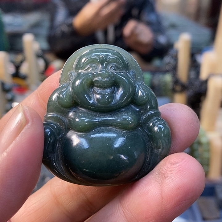 和田玉（糖玉）未镶嵌挂件