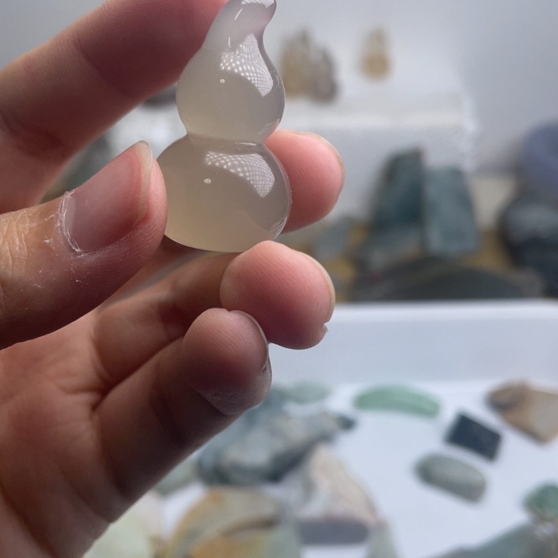 玛瑙/玉髓未镶嵌葫芦玛瑙