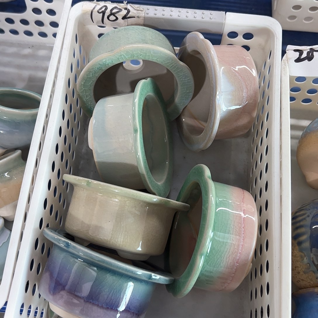 陶瓷多肉小花盆@@1982