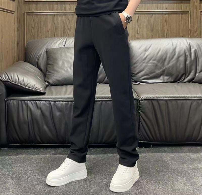 汤姆 弗罗特25秋冬260男士休闲直筒绒面松紧腰休闲长裤