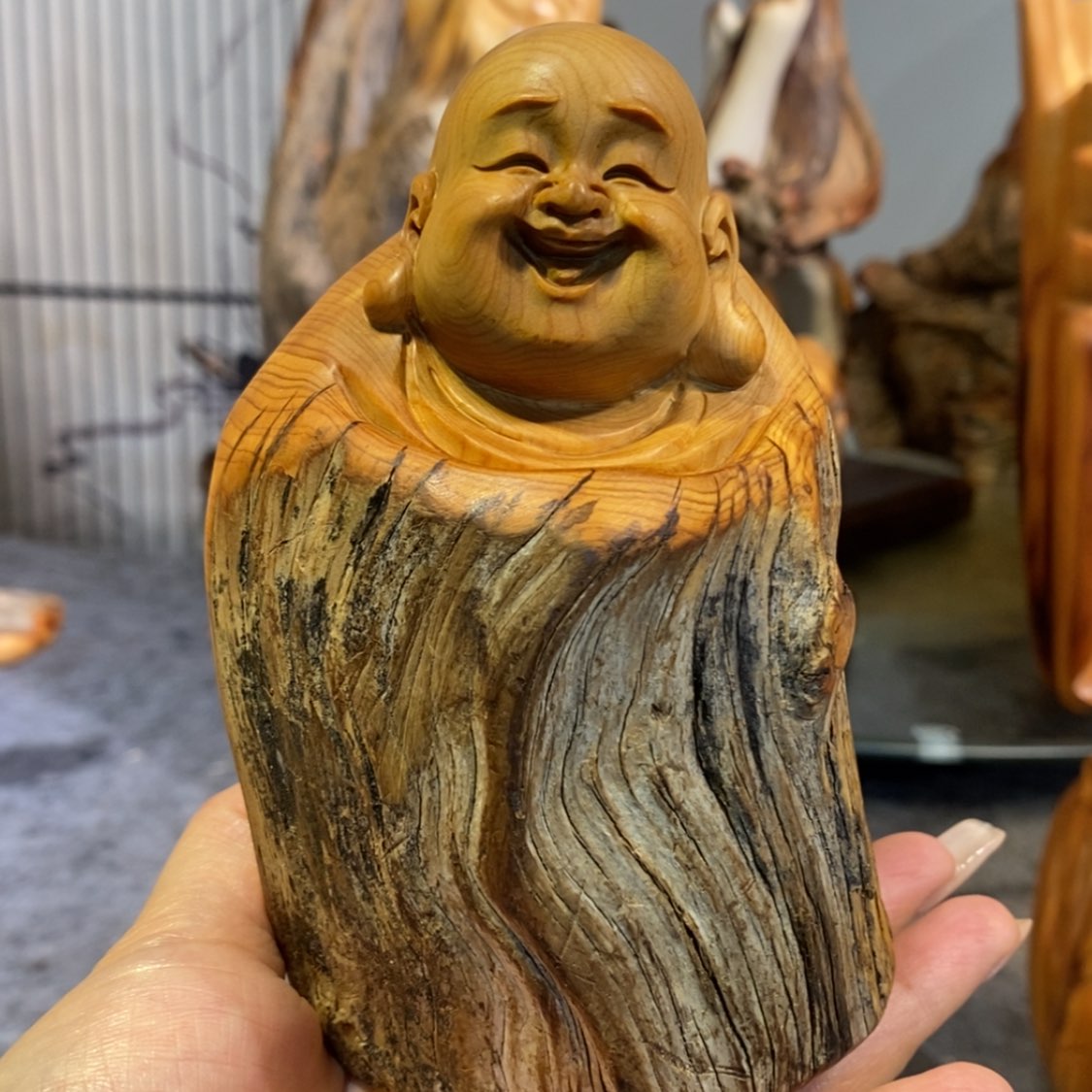 【闪购商品】柏木（崖柏）根雕木雕工艺品摆件