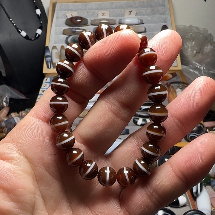 玛瑙/玉髓未镶嵌手串