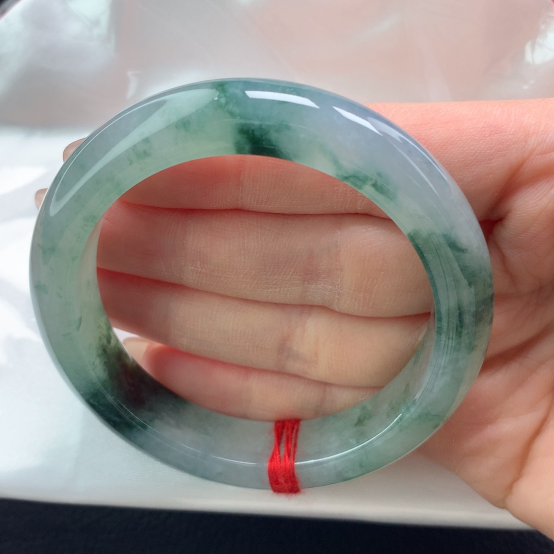 翡翠手镯未镶嵌（54号）