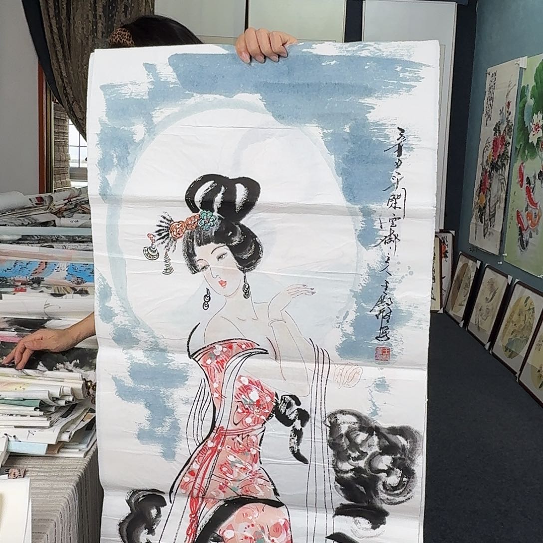 纯手绘的好看作品