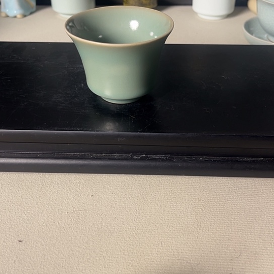 青焱汝瓷仿古釉马蹄盖碗微微福利