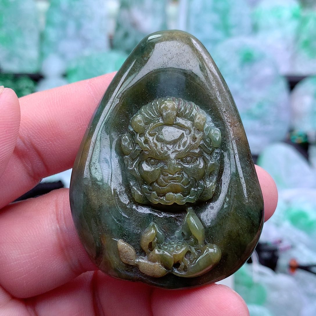 翡翠吊坠(不含链)未镶嵌