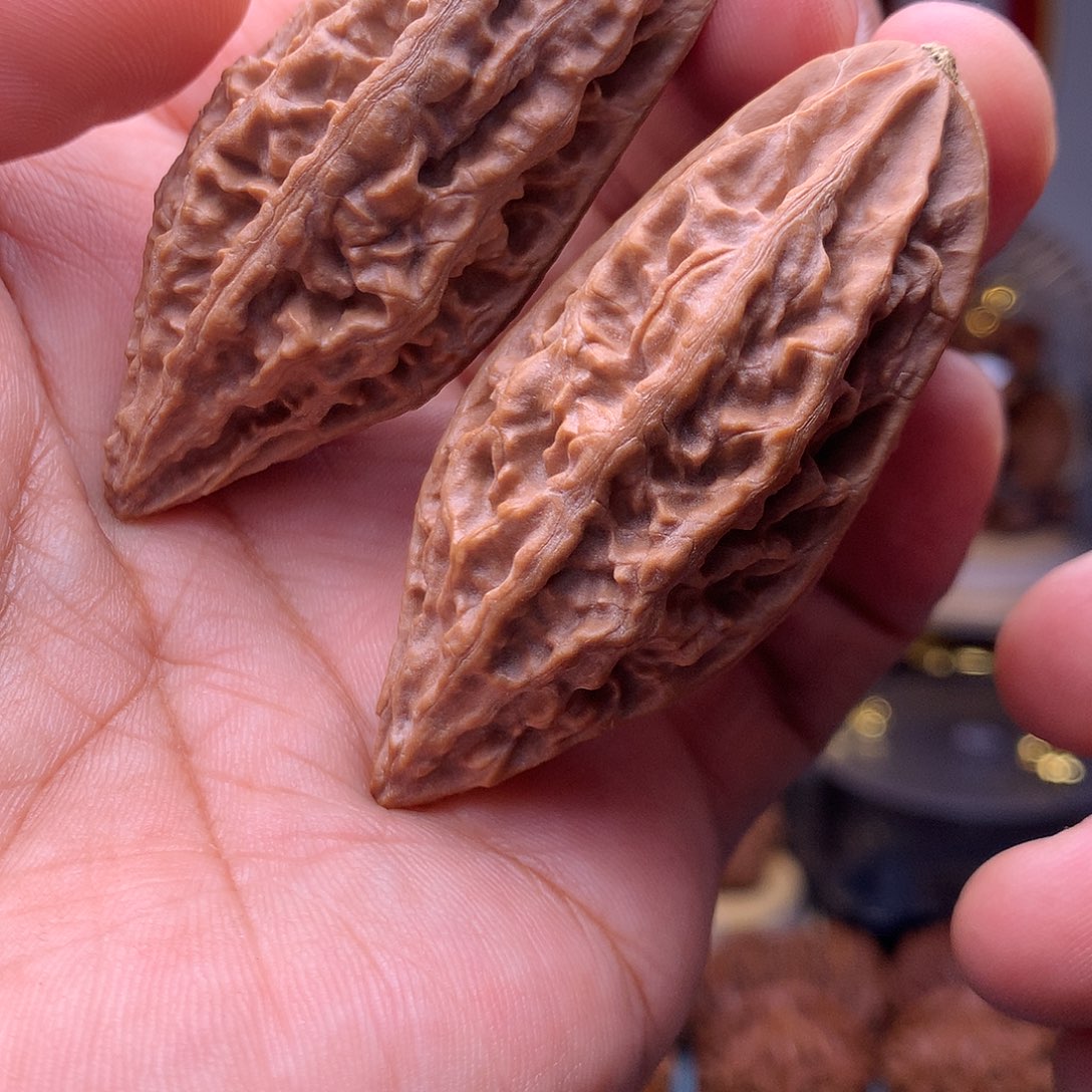 文玩核桃把件东北楸子