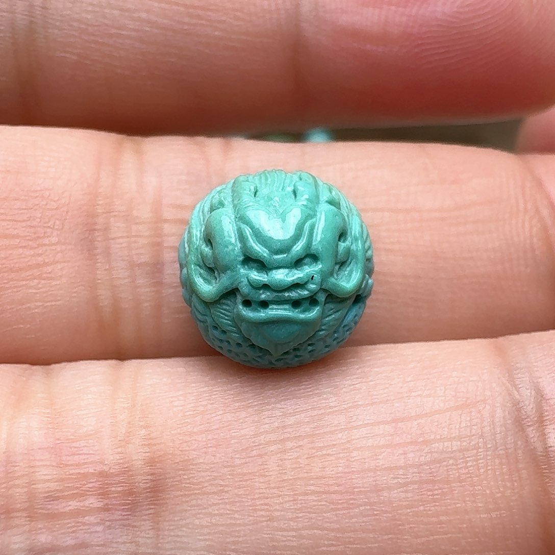 绿松石龙珠未镶嵌